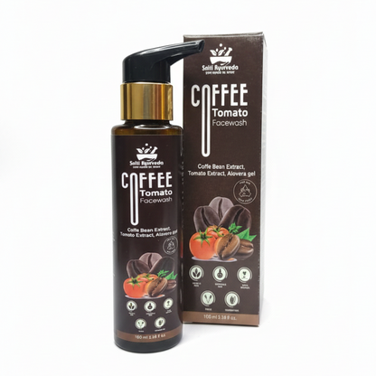 Sniti Ayurveda Coffee Tomato Facewash - Brightening & Exfoliating Cleanser