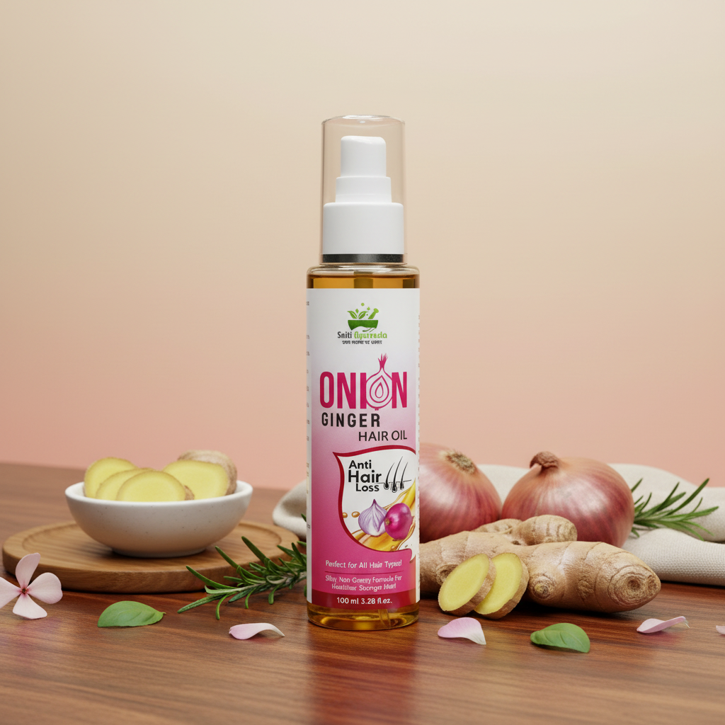 Onion Ginger Hair Oil Product Image
